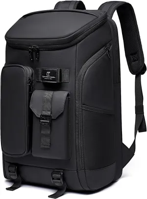 30L Carry on Travel Backpack for Men Women, Multi-Pocket Business Work Backpack Fit 17.3inch Laptop,Daily Sport Gym Tennis Badminton Backpack with Shoe Compartment