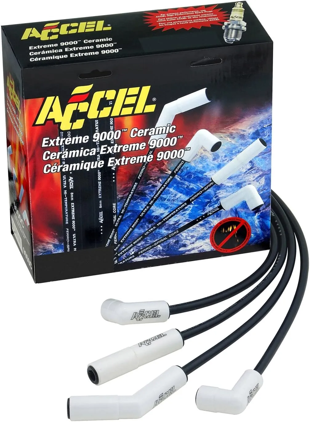 ACCEL 9045C Extreme 9000 Spark Plug Wire Set