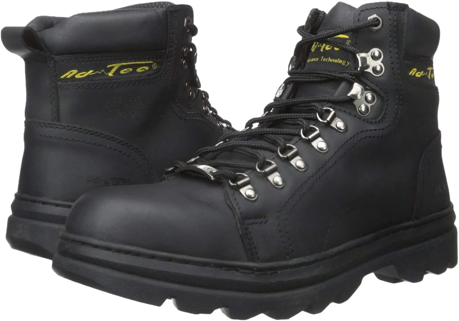 Ad Tec Unisex-Adult 6" Laceup Leather Certified Work & Hiker Boots