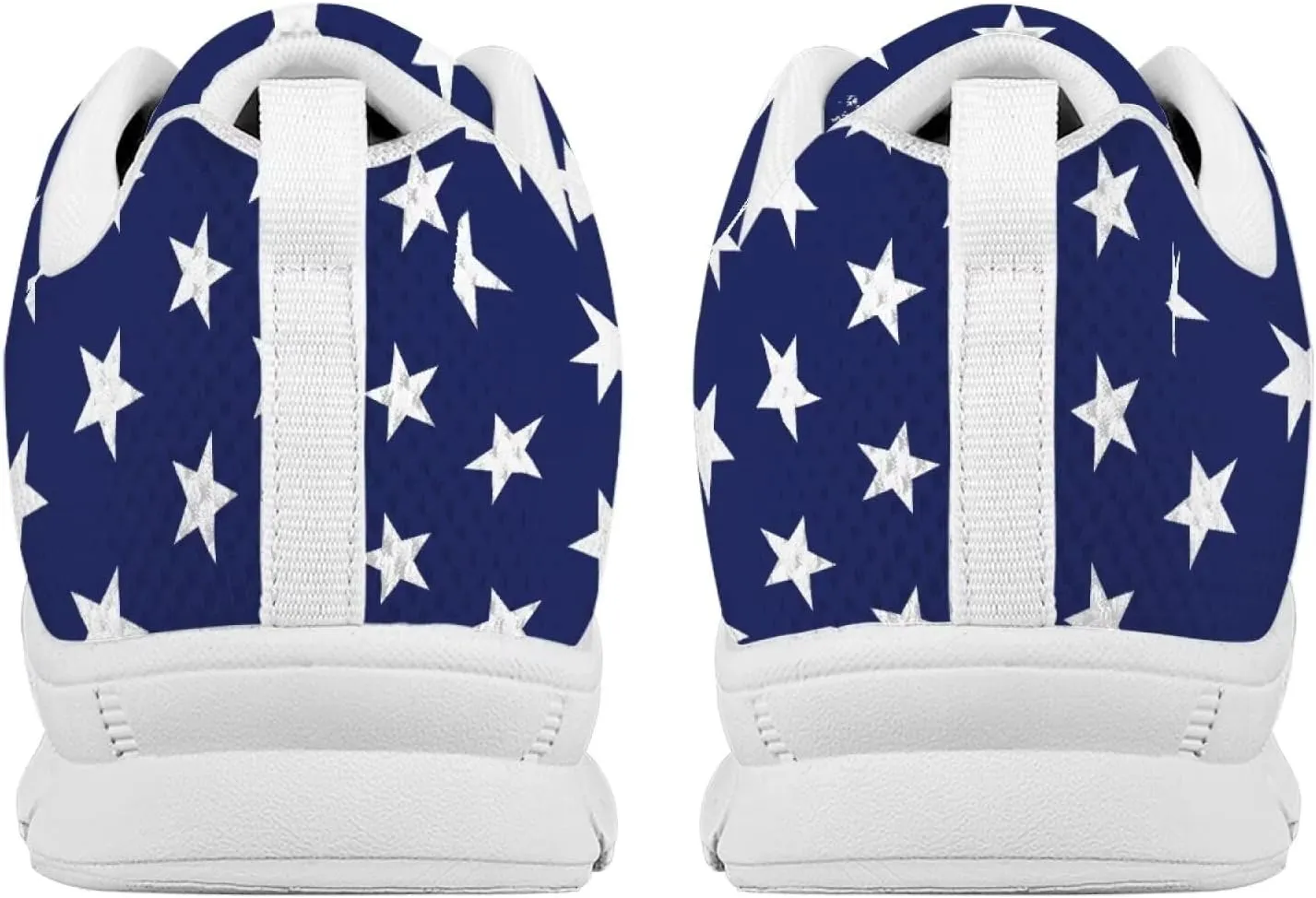 AmzPrint Womens Mens White Sole Walking Shoes for Women Fashion Sneakers Comfortable Casual Sneakers Size 5.5-13.5