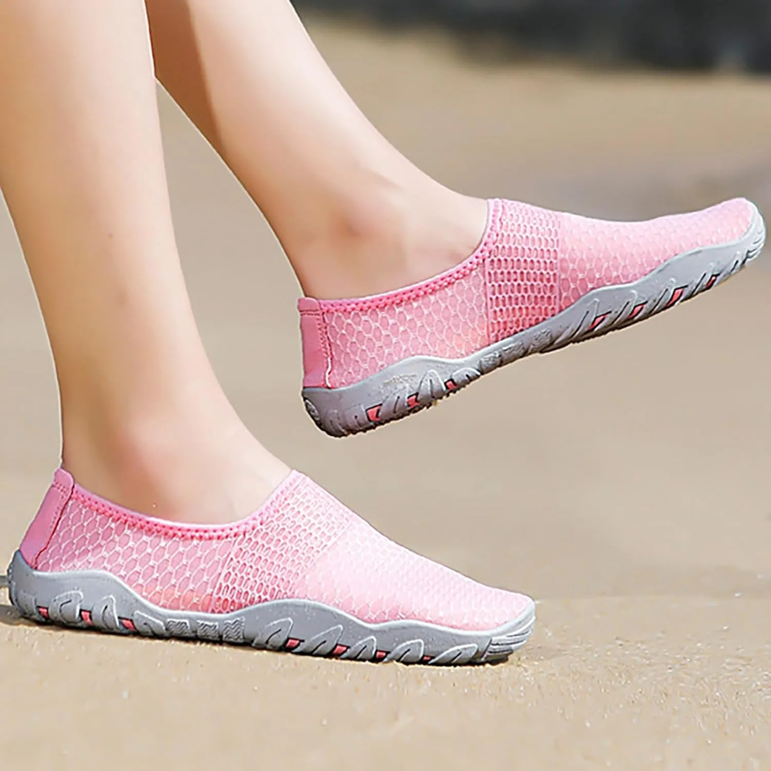 Aqua Socks Water Shoes Barefoot Quick Dry Non Slip Swim Surf Beach Yoga Camping Boating River Pool Sport Outdoor Shoes Spring Shoe for Women 2025