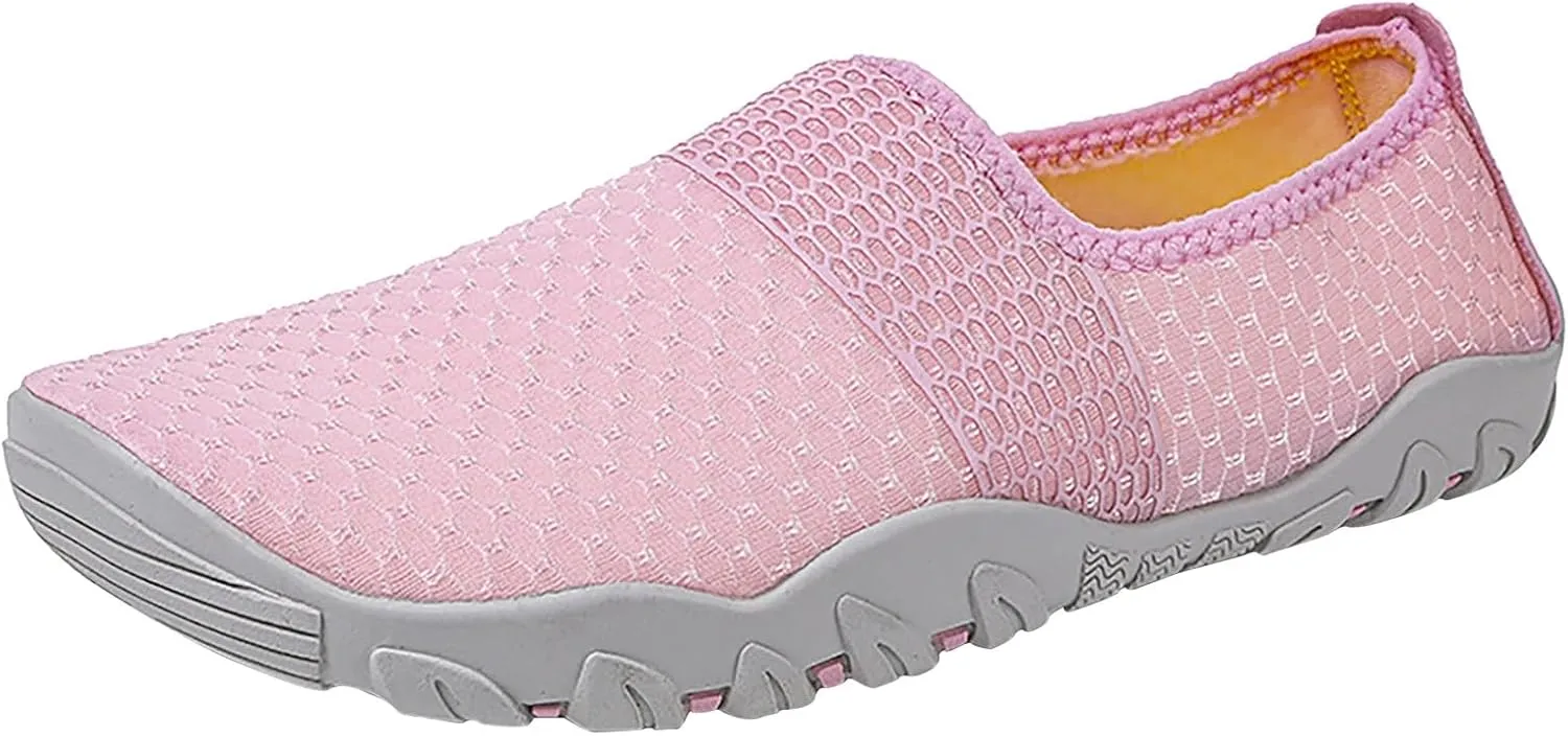 Aqua Socks Water Shoes Barefoot Quick Dry Non Slip Swim Surf Beach Yoga Camping Boating River Pool Sport Outdoor Shoes Spring Shoe for Women 2025