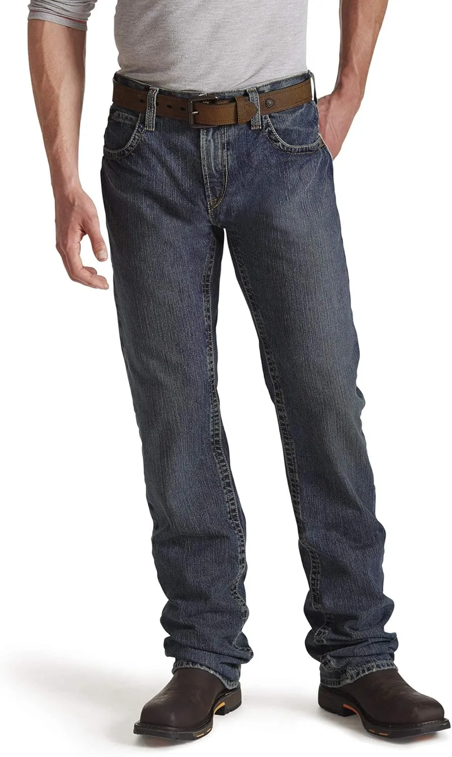 Ariat Men's Rebar M5 Straight Durastretch Edge Straight Leg Jean