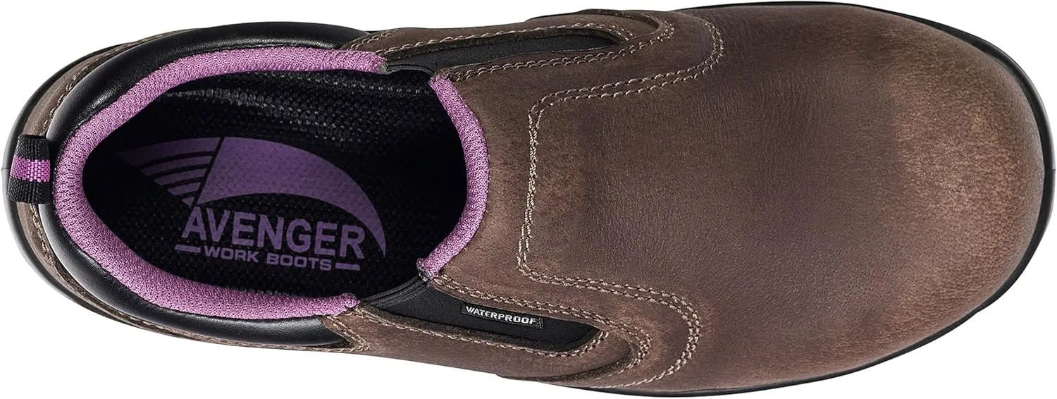 Avenger Work Boots Women's Foreman Composite Toe Waterproof Eh Slip Resistant Fashion Boot