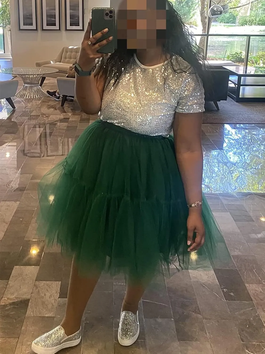 BABYONLINE D.R.E.S.S. Women Tutu Skirt Knee Tulle Skirt Petticoat Skirts Crinoline Rockabilly Tutu Skirt Slip