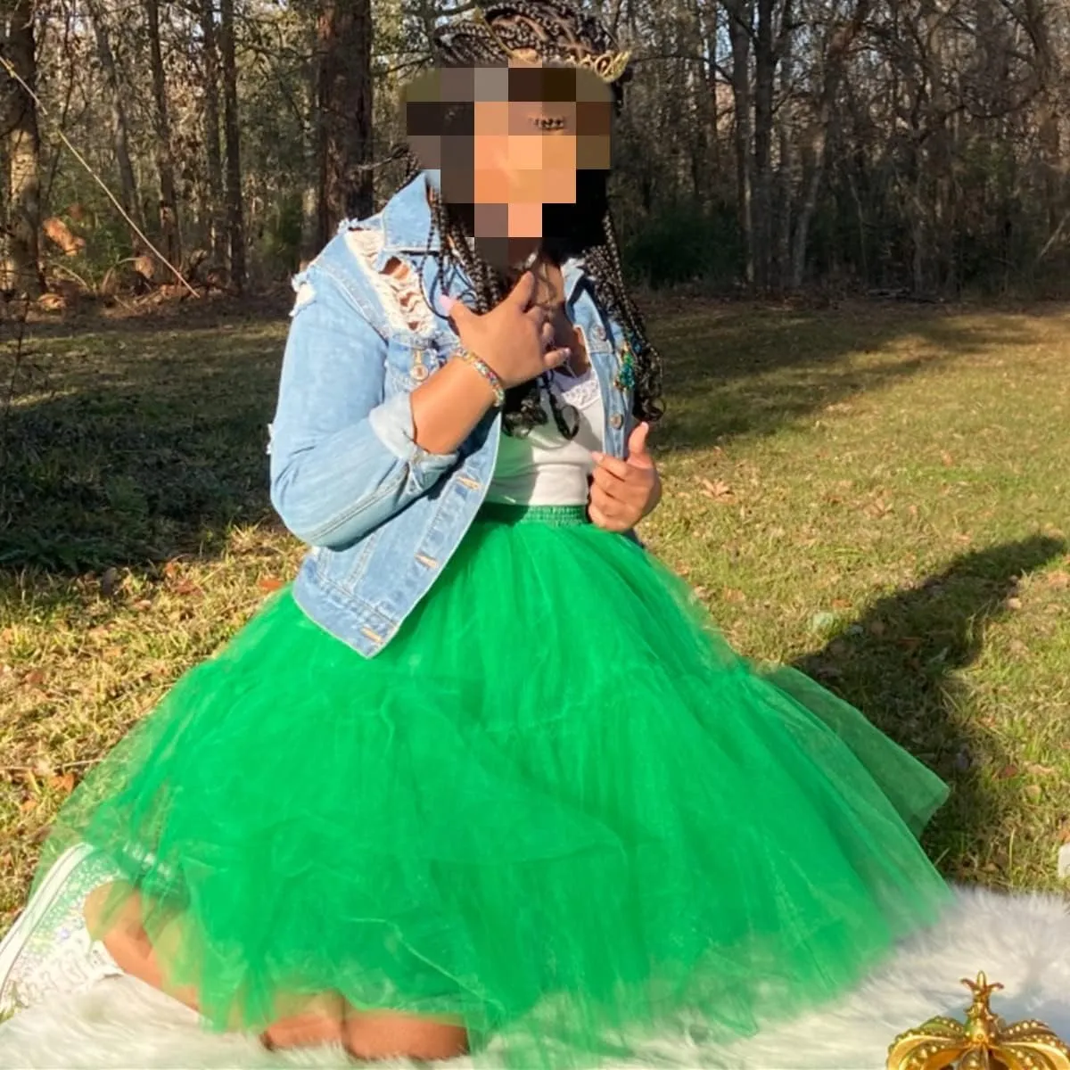BABYONLINE D.R.E.S.S. Women Tutu Skirt Knee Tulle Skirt Petticoat Skirts Crinoline Rockabilly Tutu Skirt Slip