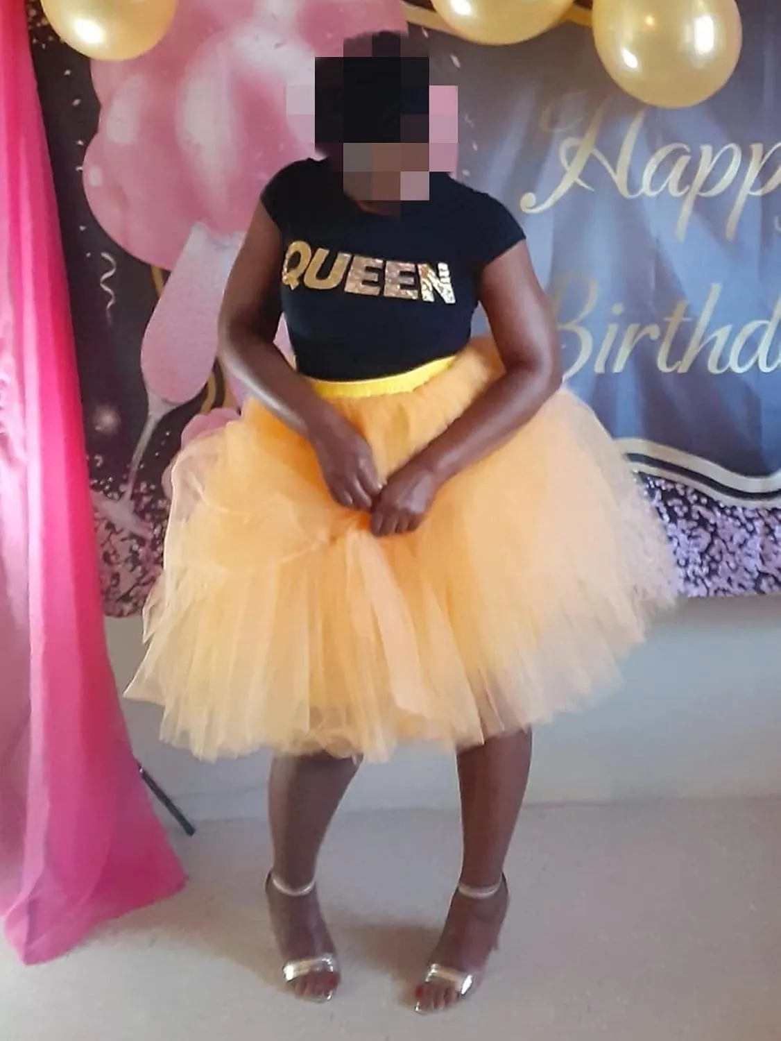 BABYONLINE D.R.E.S.S. Women Tutu Skirt Knee Tulle Skirt Petticoat Skirts Crinoline Rockabilly Tutu Skirt Slip