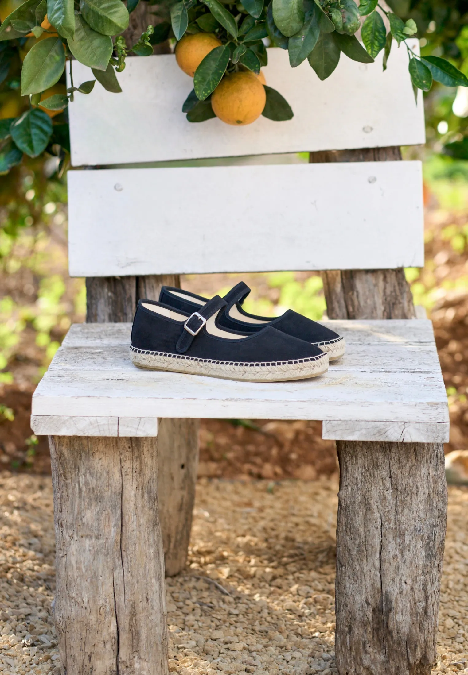 Ballerinas - Black Vegan Suede