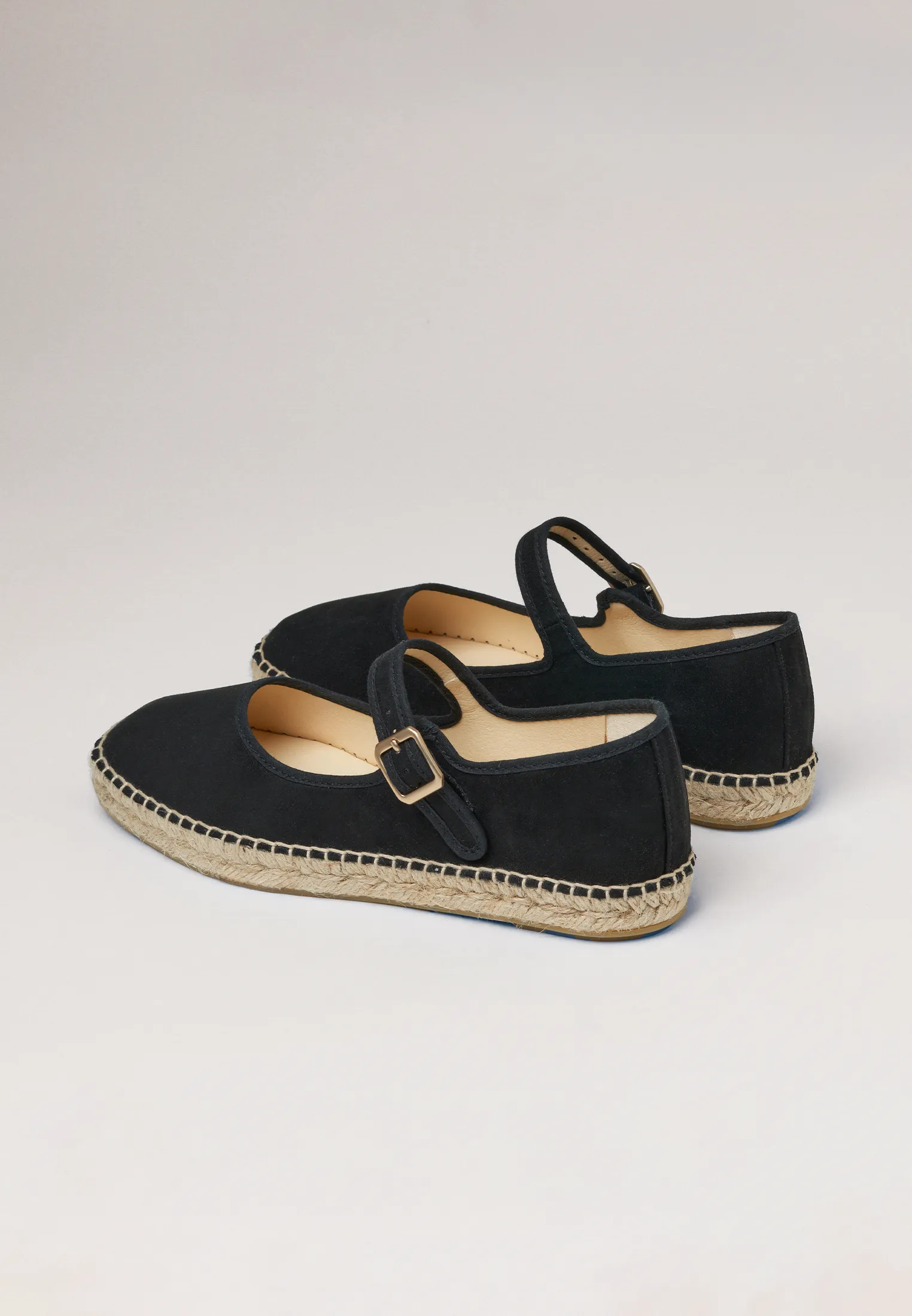 Ballerinas - Black Vegan Suede