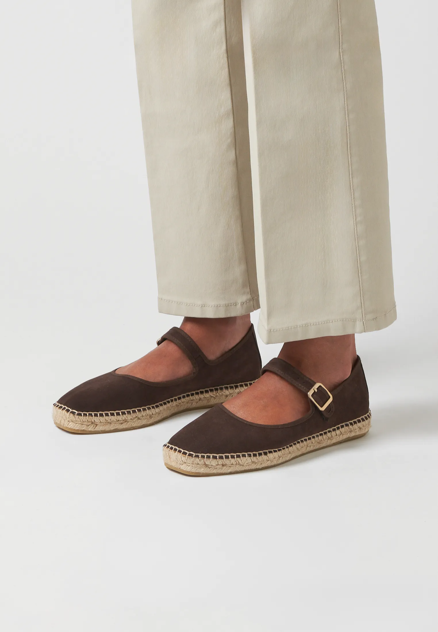 Ballerinas - Cocoa Vegan Suede