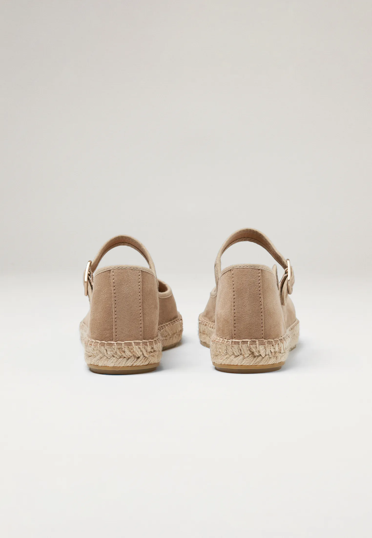 Ballerinas - Taupe Vegan Suede