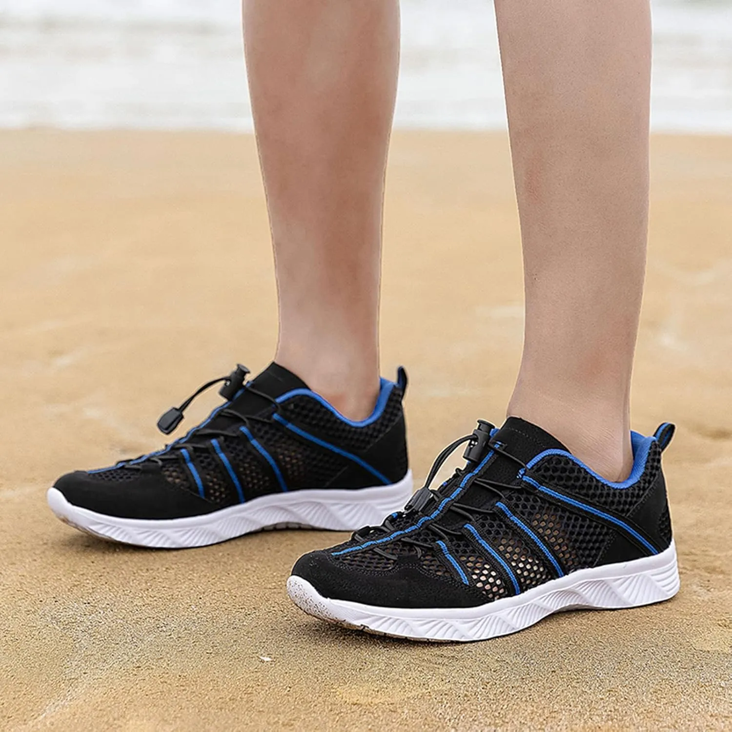 Barefoot Swim Shoes Quick Dry Water Shoes Aqua Socks Non Slip Beach Surf Yoga Camping Boating River Pool Sport Spring Shoe for Women 2025