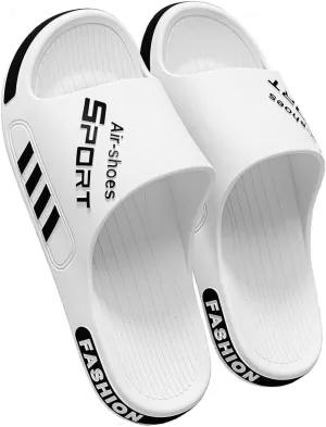 Beach Pool Slides Sandals for Men,Bathroom Shower Shoes,Couple Slides Slippers Outdoor Indoor,Home House Slide Sandals