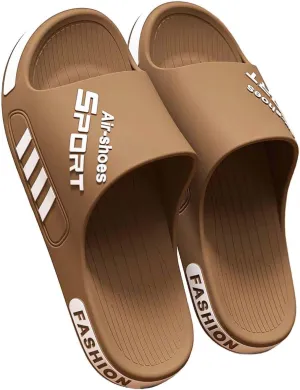Beach Pool Slides Sandals for Men,Bathroom Shower Shoes,Couple Slides Slippers Outdoor Indoor,Home House Slide Sandals