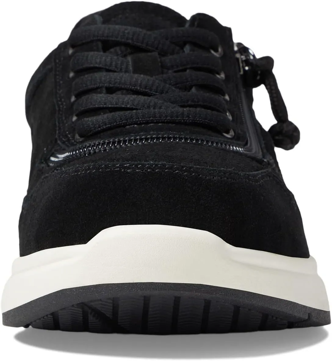BILLY Footwear Comfort Jogger Sneakers for Women – Leather Upper – PU and Mesh Lining – Round Toe