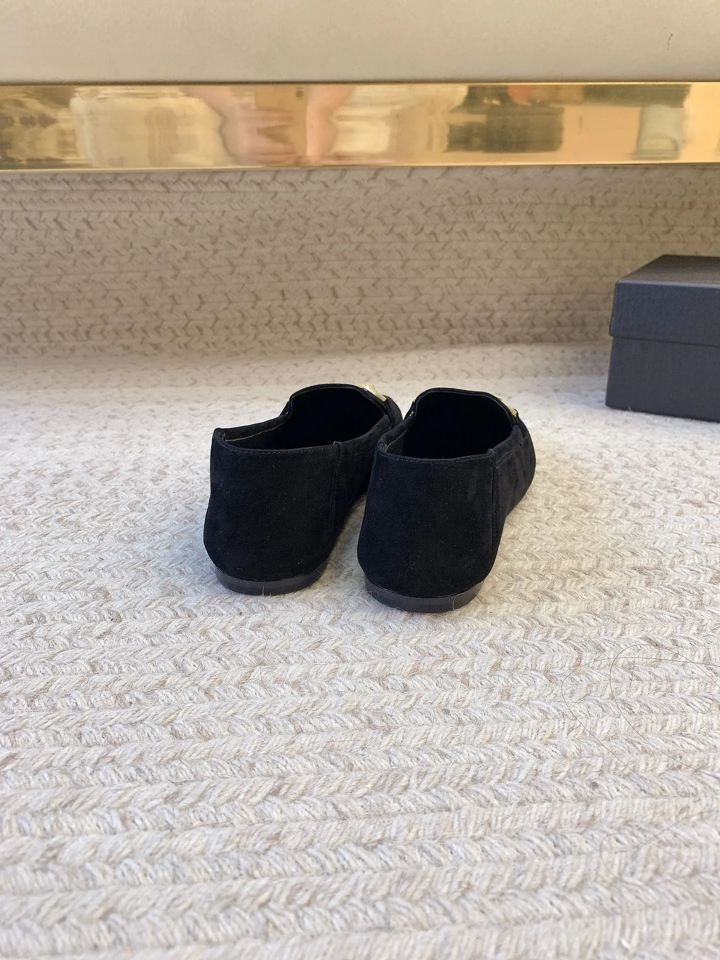 BLACK LOAFERS SUEDE Real-time GOLD HARDWARE Saint IN WITH Five-star Laurent
