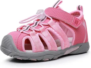 Blikcon Boys Girls Sandals Close Toe Outdoor Soft Sole Summer Sandals (Toddler/Little Kid)