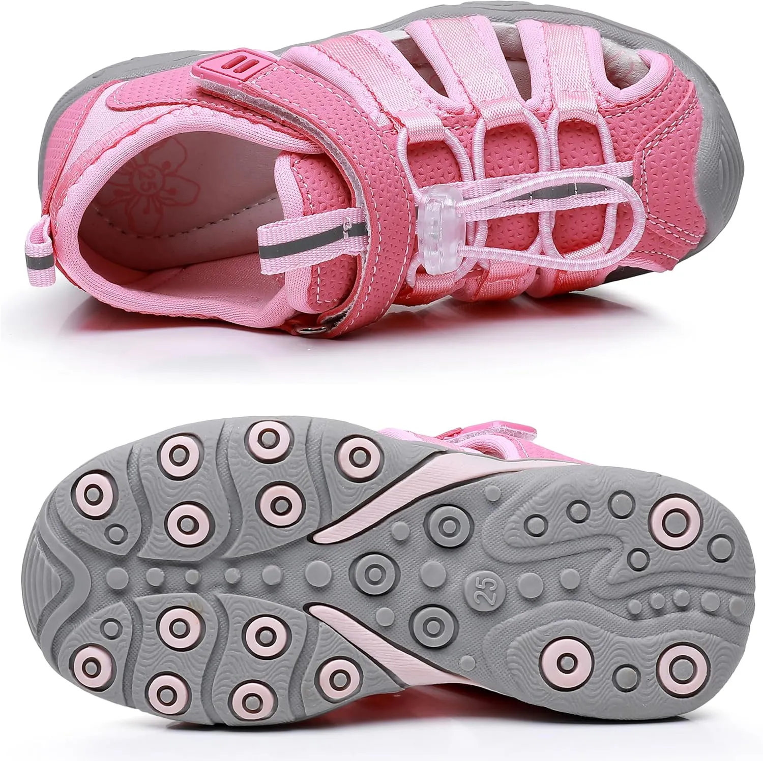 Blikcon Boys Girls Sandals Close Toe Outdoor Soft Sole Summer Sandals (Toddler/Little Kid)