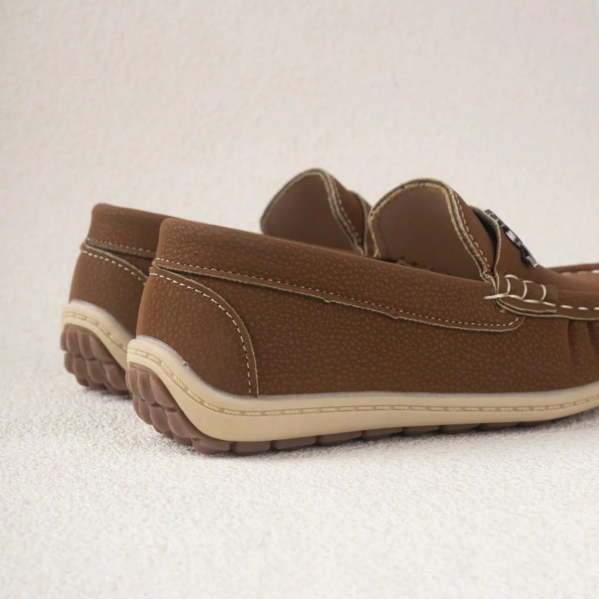 Boys Girls Penny Loafer Casual Slip On Flats Boat Boys Dress Shoes
