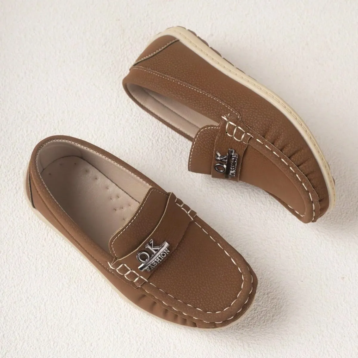 Boys Girls Penny Loafer Casual Slip On Flats Boat Boys Dress Shoes