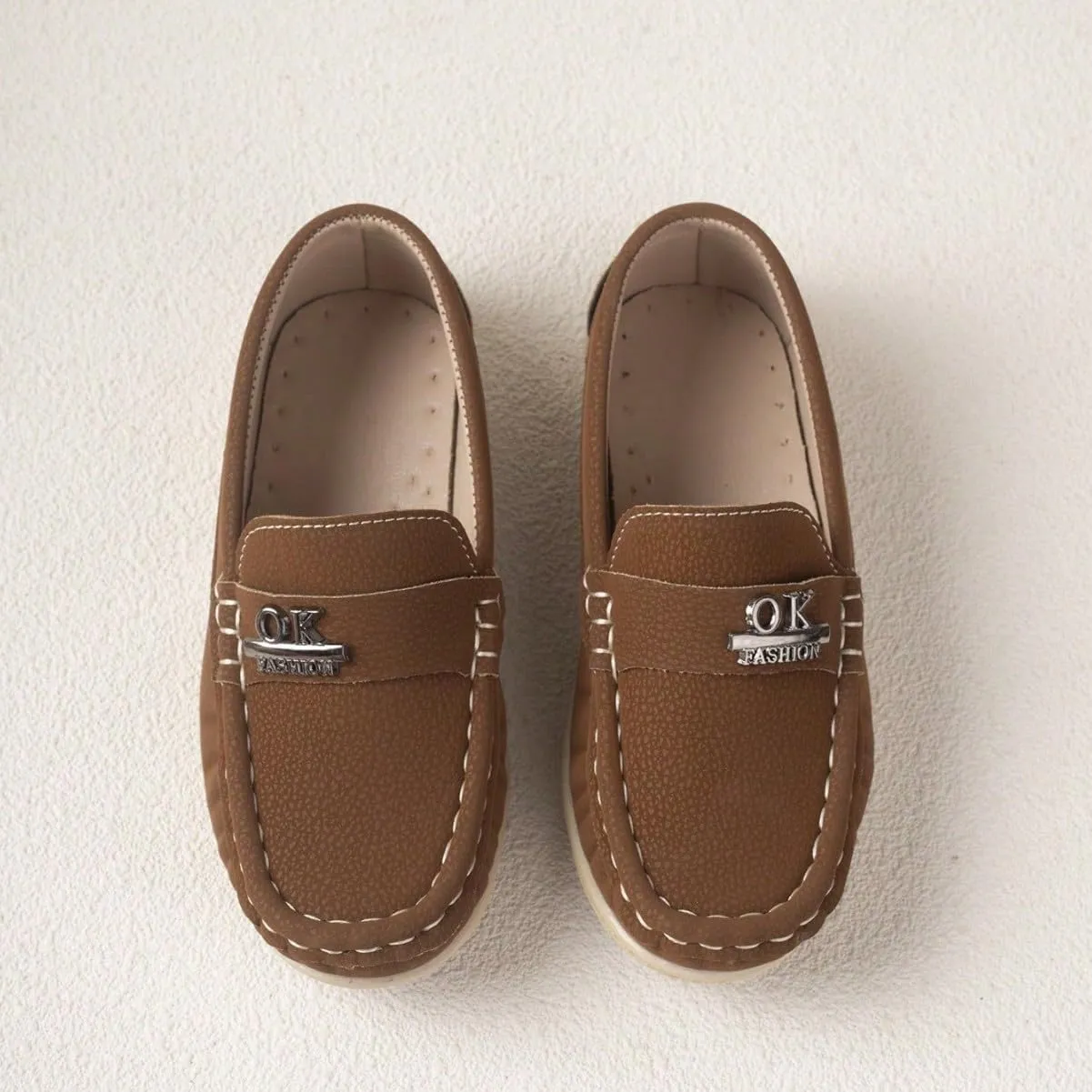 Boys Girls Penny Loafer Casual Slip On Flats Boat Boys Dress Shoes