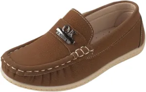 Boys Girls Penny Loafer Casual Slip On Flats Boat Boys Dress Shoes