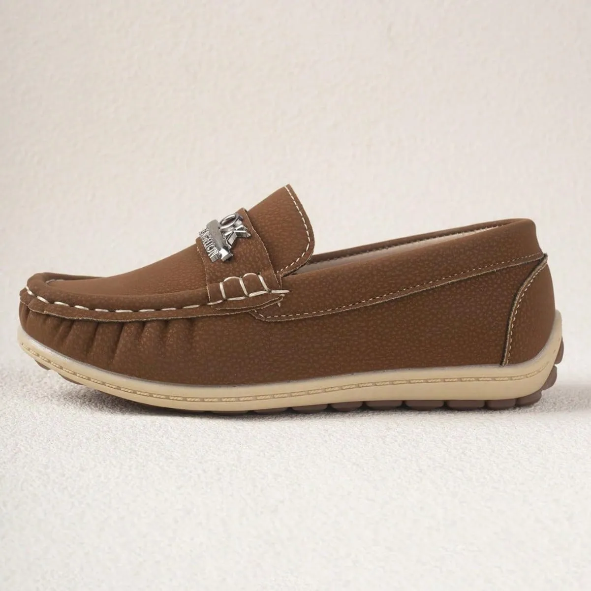 Boys Girls Penny Loafer Casual Slip On Flats Boat Boys Dress Shoes