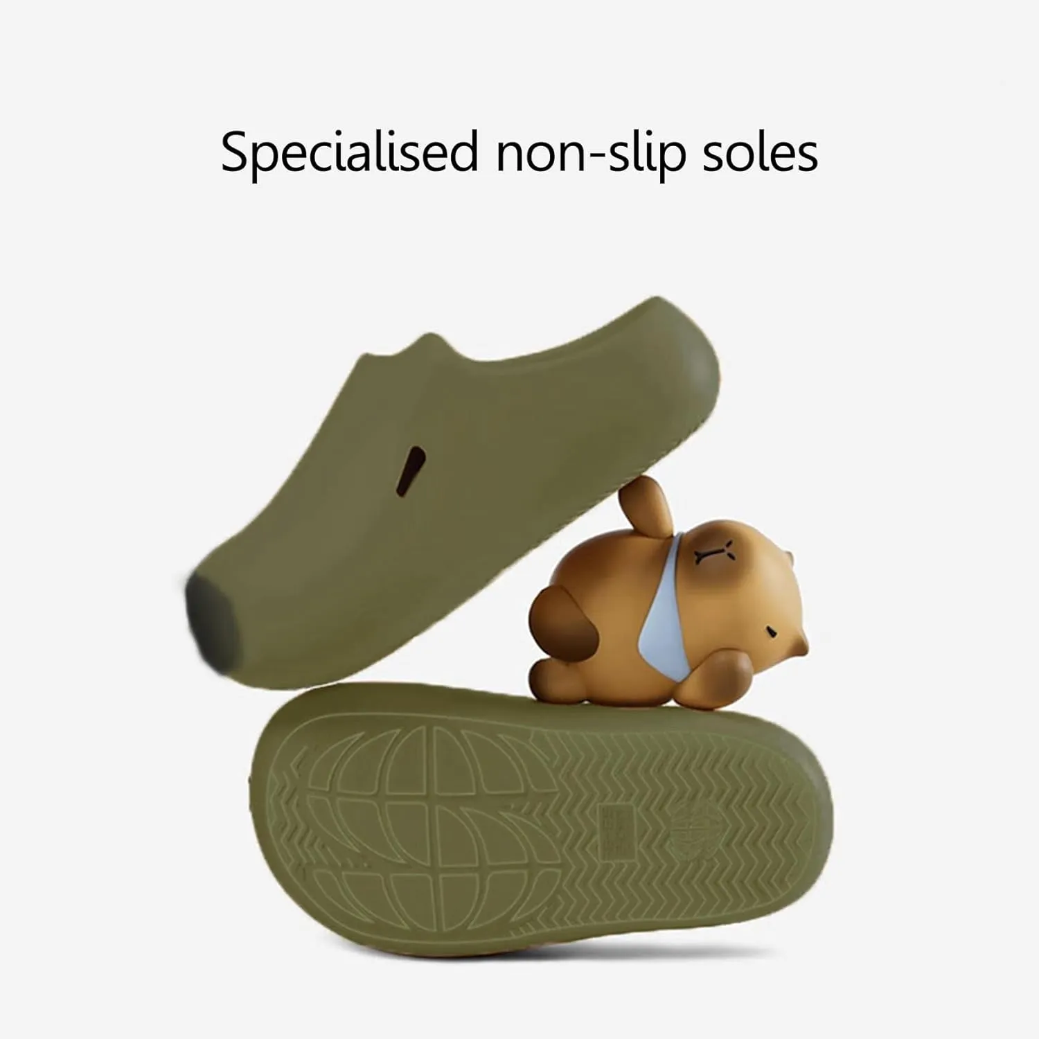 ChayChax Women Men Cute Capybara Clogs Summer Novelty Sandals Waterproof Quick Drying Garden Work Shoes Comfortable Non Slip Nurse Shoes