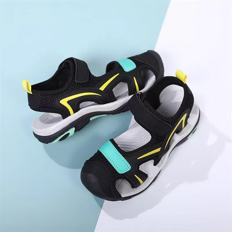 Children Boy Fashion Soft Sport Sandals for Summer Outdoor Walking Hiking