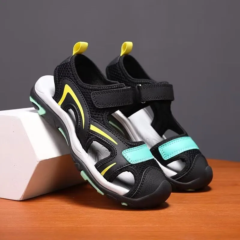 Children Boy Fashion Soft Sport Sandals for Summer Outdoor Walking Hiking