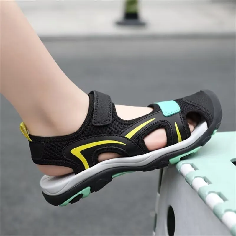 Children Boy Fashion Soft Sport Sandals for Summer Outdoor Walking Hiking