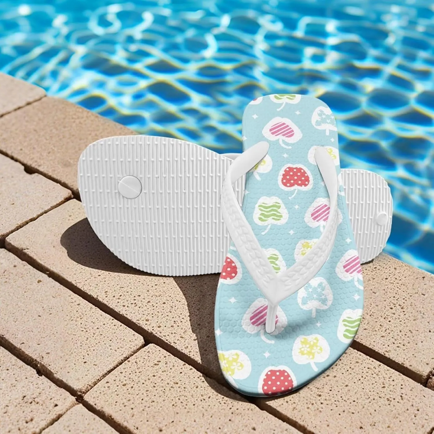 Children's Flip Flops Little Kid's Comfort Lightweight Soft Thong Sandals Girls Slide Sandals