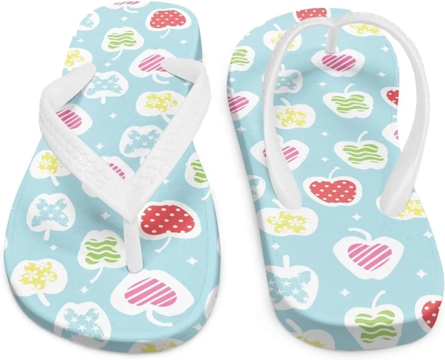 Children's Flip Flops Little Kid's Comfort Lightweight Soft Thong Sandals Girls Slide Sandals
