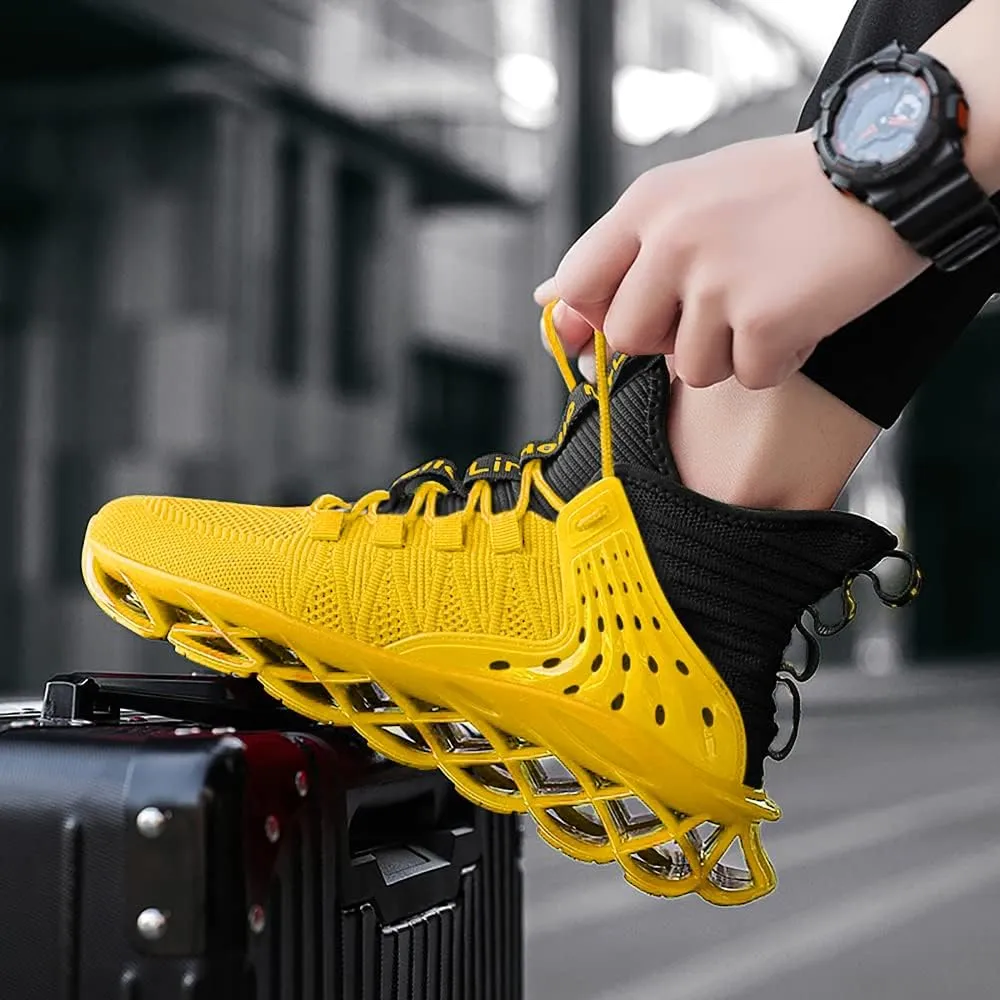 CLOAKA Steel Toe Shoes for Men Women Breathable Safety Shoes Puncture Proof Comfortable Utility Mens Womens Non Slip Work Shoes for Industrial Construction Fashion High Top Sneakers