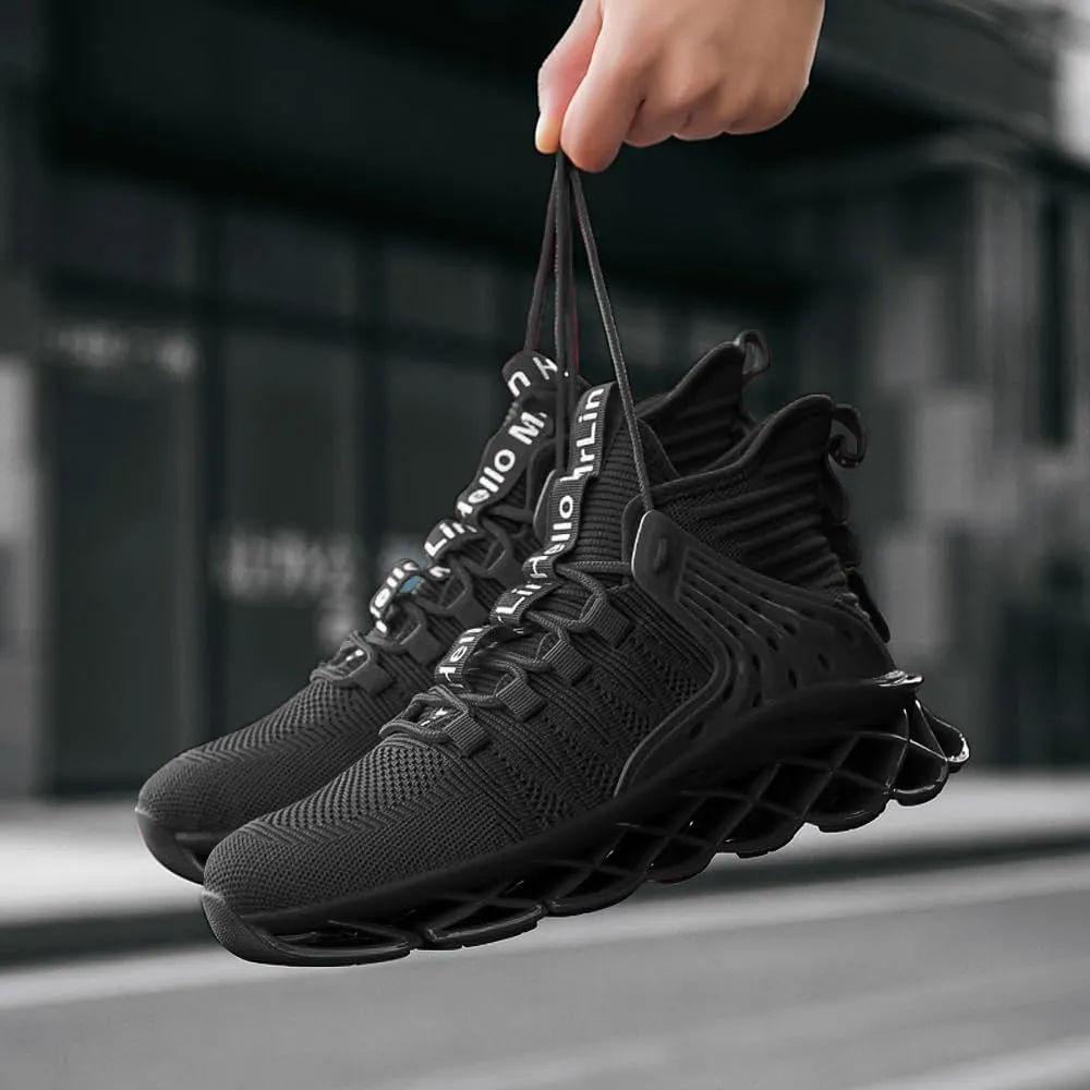 CLOAKA Steel Toe Shoes for Men Women Breathable Safety Shoes Puncture Proof Comfortable Utility Mens Womens Non Slip Work Shoes for Industrial Construction Fashion High Top Sneakers