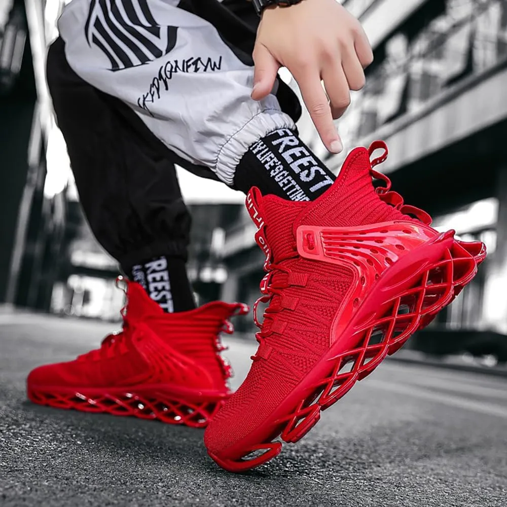 CLOAKA Steel Toe Shoes for Men Women Breathable Safety Shoes Puncture Proof Comfortable Utility Mens Womens Non Slip Work Shoes for Industrial Construction Fashion High Top Sneakers