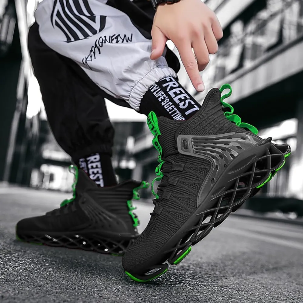 CLOAKA Steel Toe Shoes for Men Women Breathable Safety Shoes Puncture Proof Comfortable Utility Mens Womens Non Slip Work Shoes for Industrial Construction Fashion High Top Sneakers