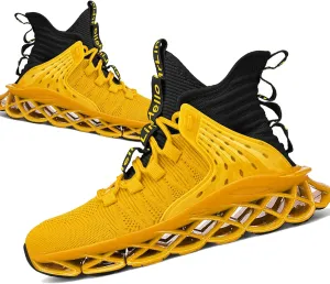 CLOAKA Steel Toe Shoes for Men Women Breathable Safety Shoes Puncture Proof Comfortable Utility Mens Womens Non Slip Work Shoes for Industrial Construction Fashion High Top Sneakers