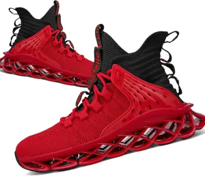 CLOAKA Steel Toe Shoes for Men Women Breathable Safety Shoes Puncture Proof Comfortable Utility Mens Womens Non Slip Work Shoes for Industrial Construction Fashion High Top Sneakers