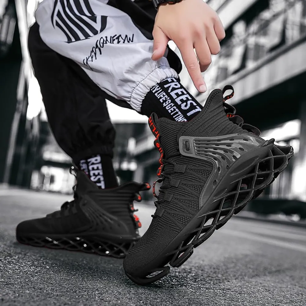 CLOAKA Steel Toe Shoes for Men Women Breathable Safety Shoes Puncture Proof Comfortable Utility Mens Womens Non Slip Work Shoes for Industrial Construction Fashion High Top Sneakers