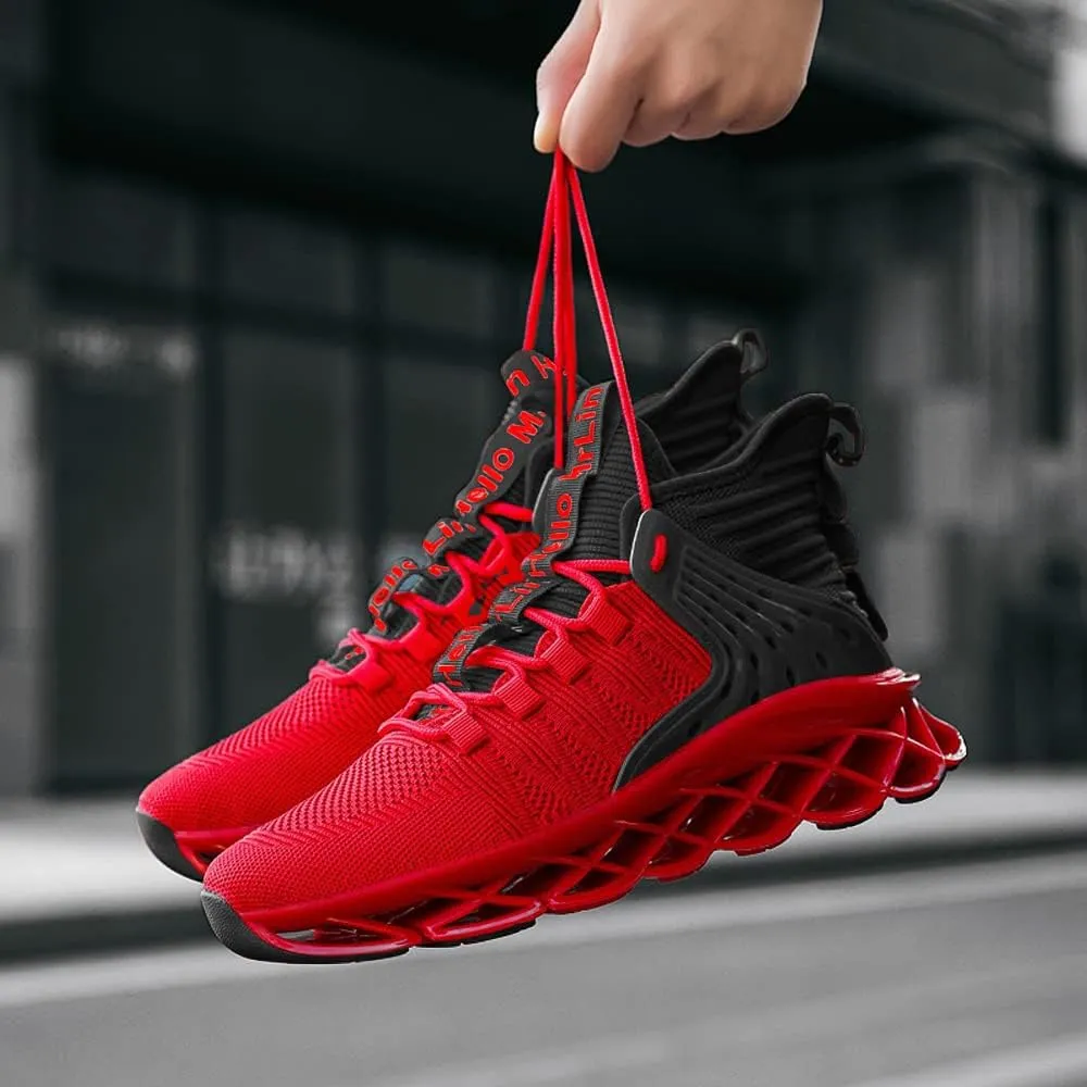 CLOAKA Steel Toe Shoes for Men Women Breathable Safety Shoes Puncture Proof Comfortable Utility Mens Womens Non Slip Work Shoes for Industrial Construction Fashion High Top Sneakers