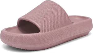 Cloud Slides for Women and Men Cushion Recovery Pillow Sandals, Memory Foam House Shower Slippers for Woman, Non-Slip Comfort Quick Drying