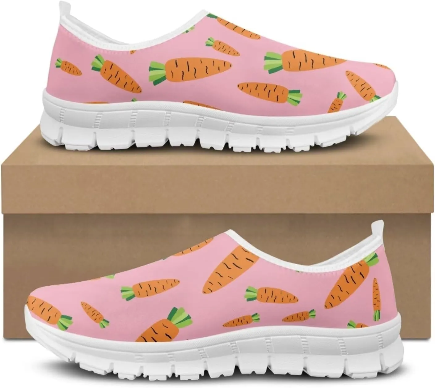 Coloranimal Flats for Women Walking Shoes Casual Flats Comfortable Womens Travel Shoes Loafers with Anti Skid Sole Fashion Womens Footwear