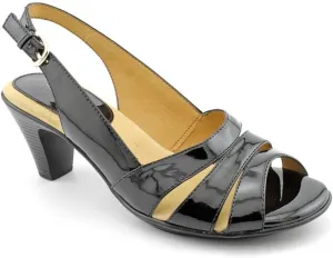 Comfortiva Women's Neima-Soft Spots, Black Patent, 6.5 M US