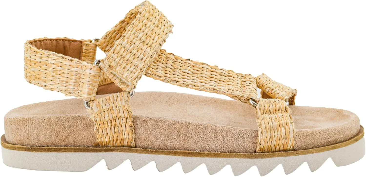 Corkys Footwear Give It A Go Strappy Sandal - 0.5-inch Platform - Adjustable Comfort Straps - Soft Plush Cushioned Soles for Blissful Steps - All Day Wear