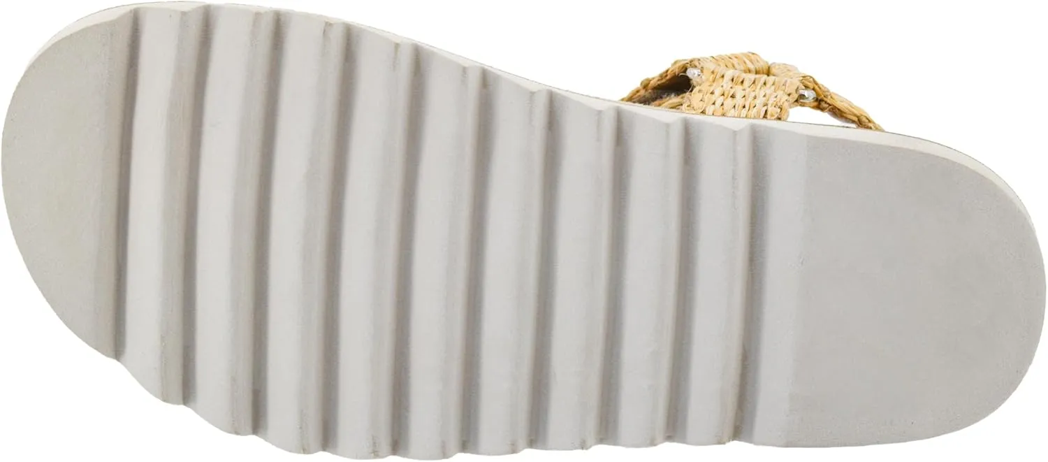 Corkys Footwear Give It A Go Strappy Sandal - 0.5-inch Platform - Adjustable Comfort Straps - Soft Plush Cushioned Soles for Blissful Steps - All Day Wear