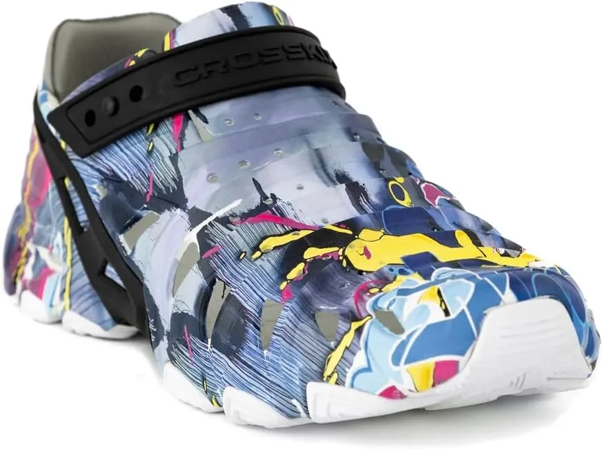 Crosskix Unisex NYC Graffiti Water Shoes - Street Art-Inspired Sneakers Designed by Famous New York City Graffiti Artists