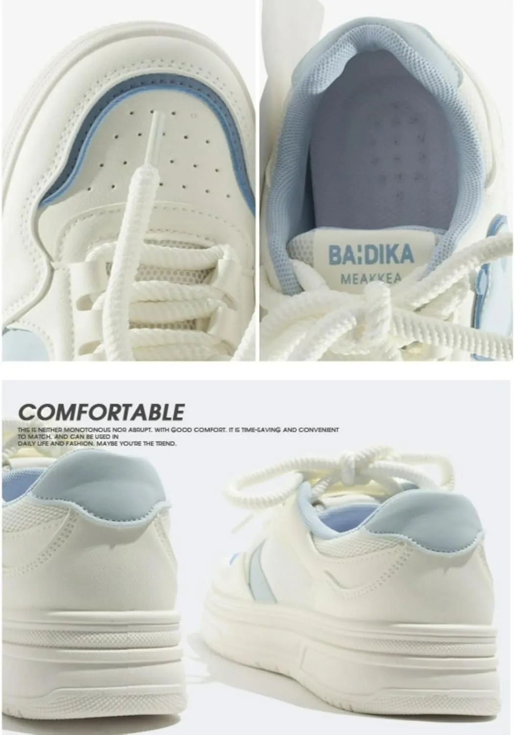 Cute Apple Sneakers for Women Lace-Up Platforms Cartoon Girl Cat & Fish Skate Shoes Thick Sole Height Increase Walking Cute Shoes