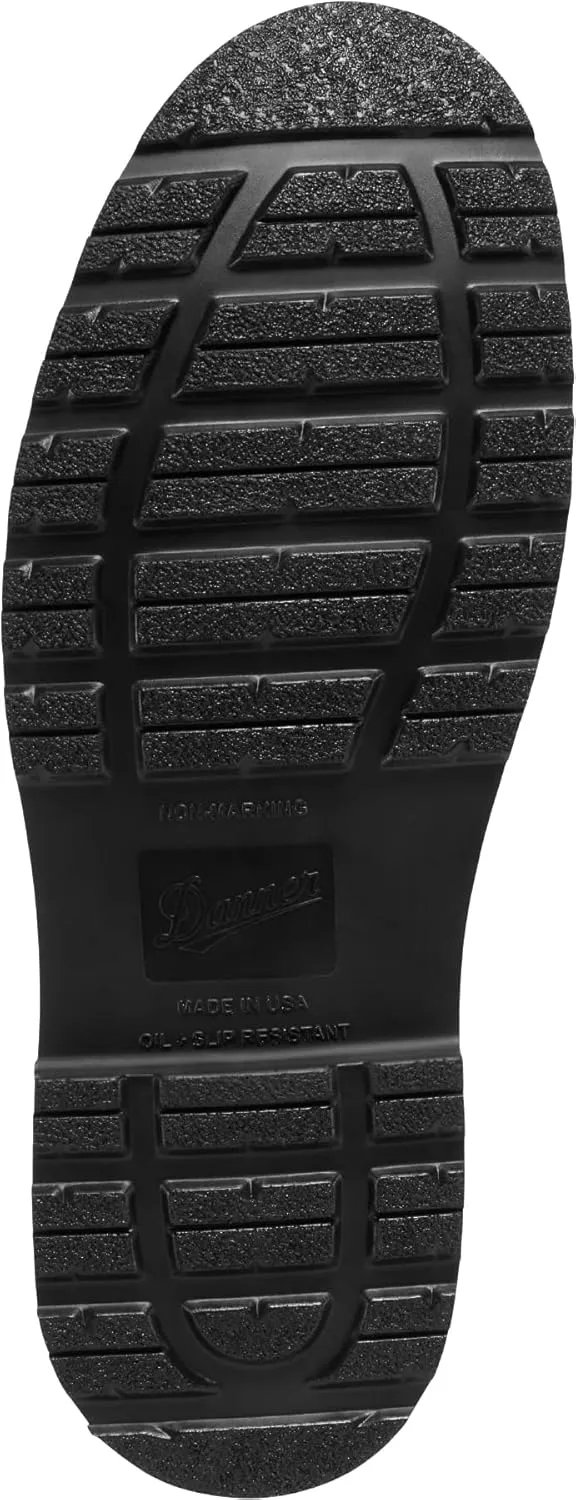 Danner 6” Bull Run Steel Toe Work Boots for Men - Oiled Full-Grain Leather with Non Slip Wedge Outsole and 3-Density Cushion Footbed, EH Resistant