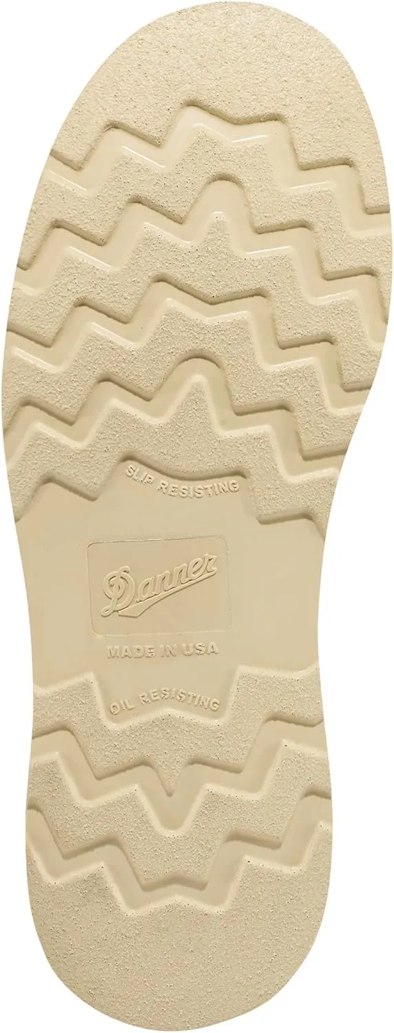 Danner 6” Bull Run Work Boots for Men - Durable, Lightweight Full-Grain Leather with Non Slip Wedge Outsole & 3-Density Cushion Footbed, EH Resistant